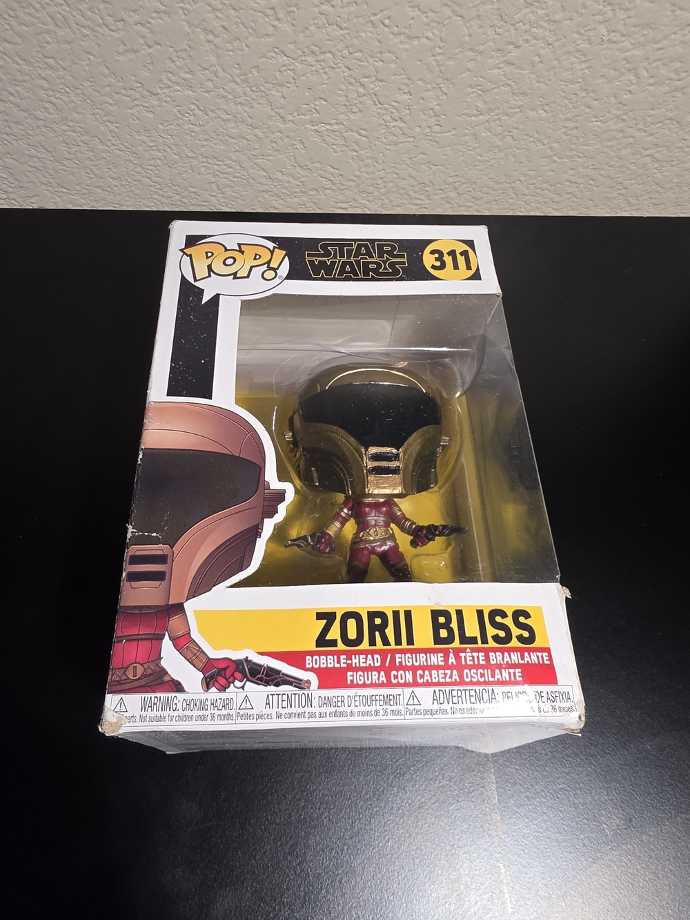 Funko Star Wars Zorii Bliss Figure - Gold & Pink